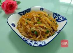 Illustration of Braised Shredded Radish 7