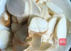 Illustration of how to cook Pleurotus eryngii with tofu (low calorie and low fat) 1