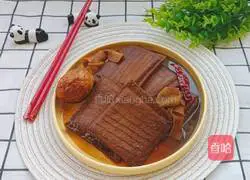 Illustration of how to make braised dried beans 26