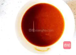 Illustration of braised king oyster mushrooms in sauce 4