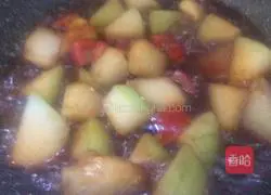 Illustration of how to cook winter melon with tomatoes in braise 3