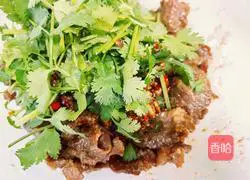 Illustration of how to make spicy cold beef 9