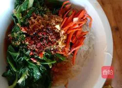 Illustration of how to make cold spinach 5