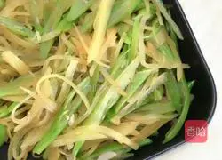 Illustration of how to make vegetarian fried double strands 12