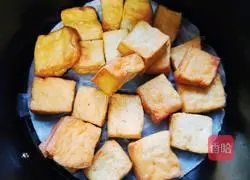 Illustration of how to make grilled old tofu 5