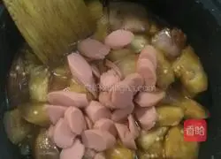 Illustration of tomato stewed eggplant 9