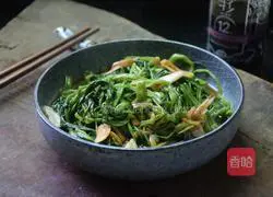 Garlic water spinach recipe 8