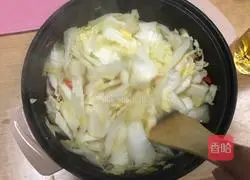 Illustration of how to make vinegar cabbage 13
