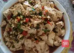  Illustration of how to make cold tofu 6