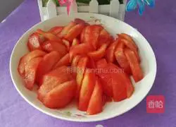 Saute tomatoes Illustration of how to make broccoli 4