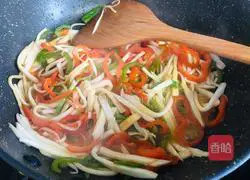 Illustration of how to make green pepper and king oyster mushrooms that are more delicious than meat 7