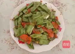 Illustration of how to cook carrots and beans 6