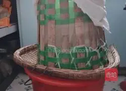 Illustration of how to make bean curd 7