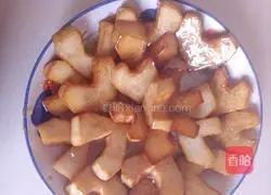 Illustration of how to make shredded sweet potatoes (love version) 10