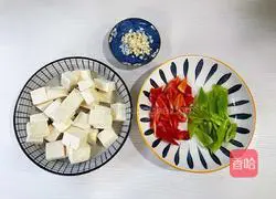 Illustration of home-style braised tofu 2