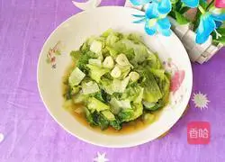 How to make sweet and sour lettuce Illustration 15