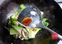 Illustration of how to make mushrooms and rapeseed 10