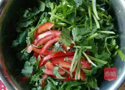 Illustration of how to make cold tiger vegetables 7