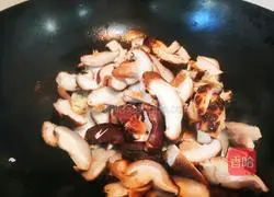 Illustration of how to make mushrooms and vegetables 6