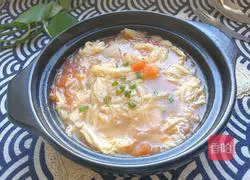 Illustration of casserole tomato and cabbage soup 10