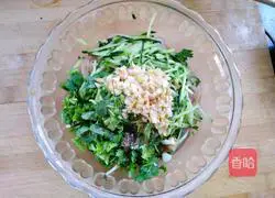 Cold salad Illustration of how to make Fentuo 5