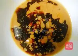 Recipe for mixing cowpeas with sesame sauce and minced garlic Illustration 5