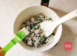 Illustration of how to make sesame tofu 6