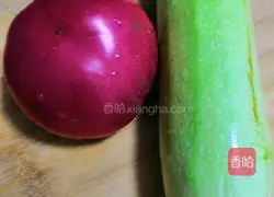 Illustration of how to cook tomatoes and zucchini 1