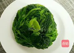 Illustration of how to make cold spinach 3