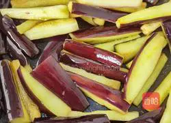 Illustration of how to make beans and eggplant 5