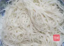 How to make cold vermicelli spinach Illustration 2