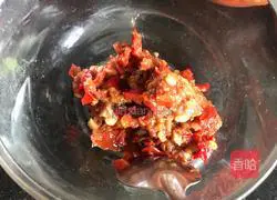 Illustration of how to make celery and dried tofu 5