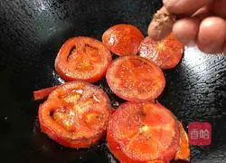 Illustration of home-style fried tomatoes 7