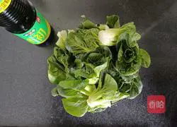 Illustration of how to cook Ningxia green greens 1