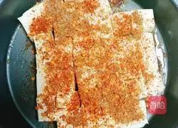 Illustration of how to make grilled tofu 3