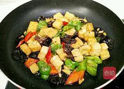 Illustration of twice-cooked tofu 9