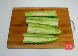 Illustration of how to make mixed bitter melon 1