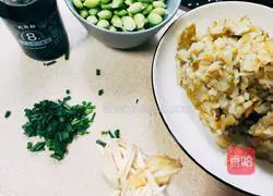 Illustration of how to make salted melon and edamame seeds 3