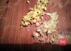 Illustration of how to make cold spinach and enoki mushrooms 5