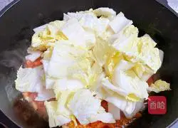 Illustration of how to make tomato baby cabbage 6