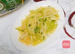 Hot and sour potato shreds Practice illustration 11