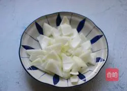 Cumin Illustration of how to make onion and potato slices 1