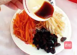 Illustration of how to make steamed three colors 3