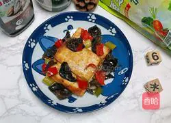 Illustration of how to make fried tofu 11