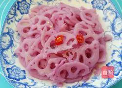 Illustration of how to make rouge lotus root 9
