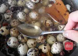 Illustration of how to make braised quail eggs 4