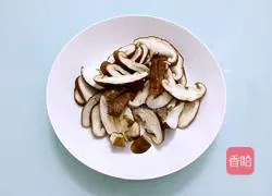 Illustration of grilled assorted mushrooms 2