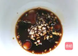 Illustration of how to make cold konjac shreds 6