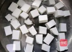 Cold salad Illustration of how to make Chinese toon 6