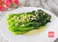 Illustration of how to make garlic cabbage 7